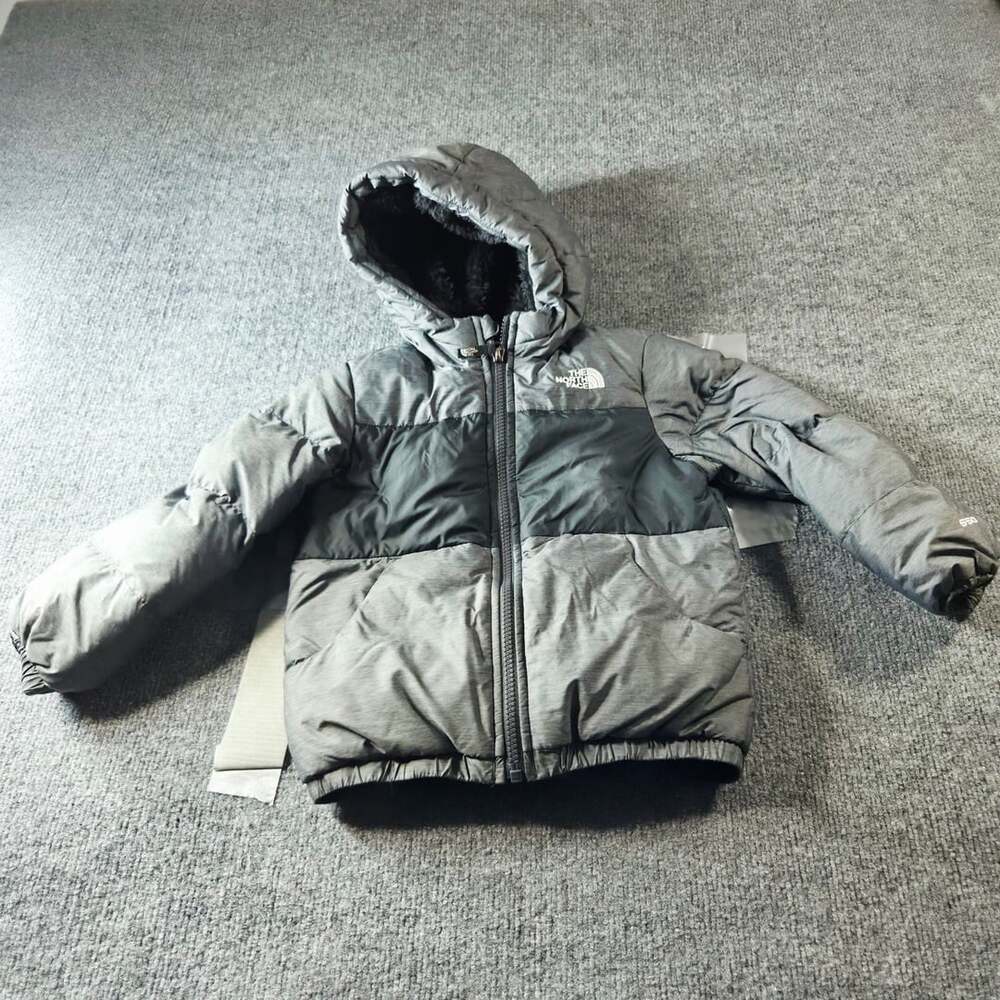 The North Face Moondoggy 550 Down Jacket Size 4T/4B Gray